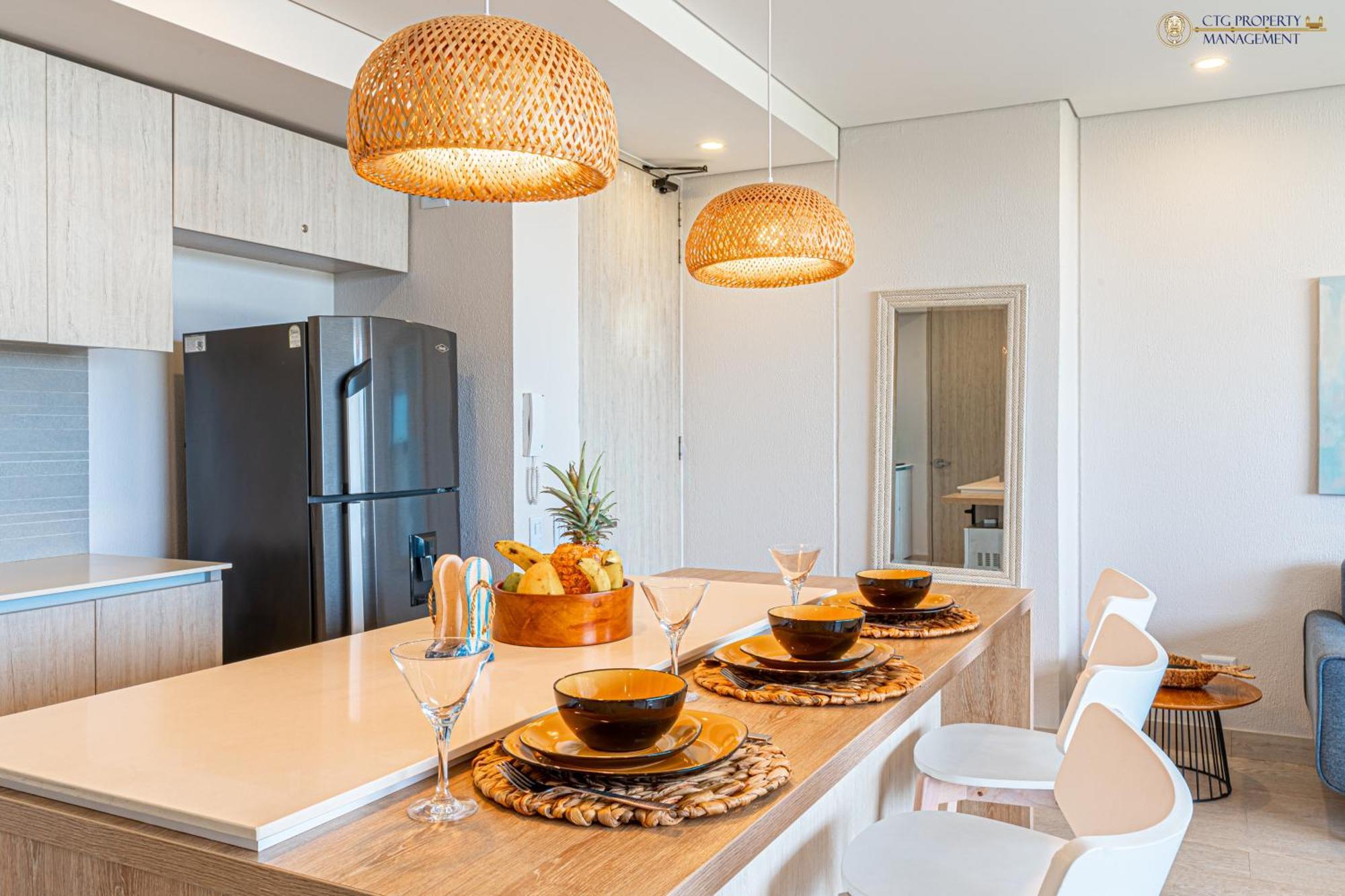 Martinique Cartagena - Apartamentos A Corta Caminata De Playa Azul Екстериор снимка