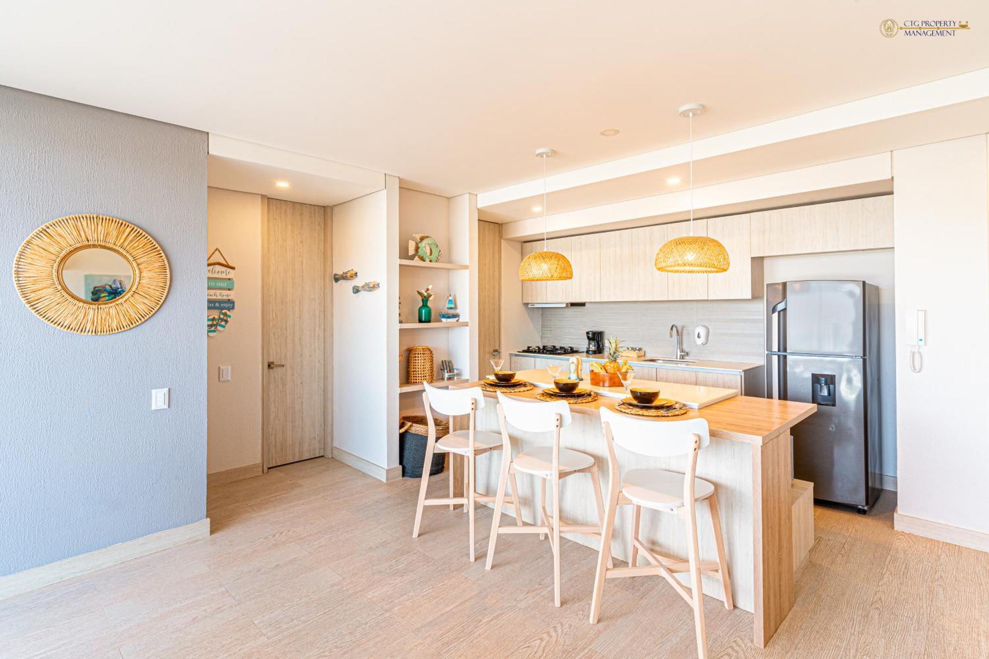 Martinique Cartagena - Apartamentos A Corta Caminata De Playa Azul Екстериор снимка