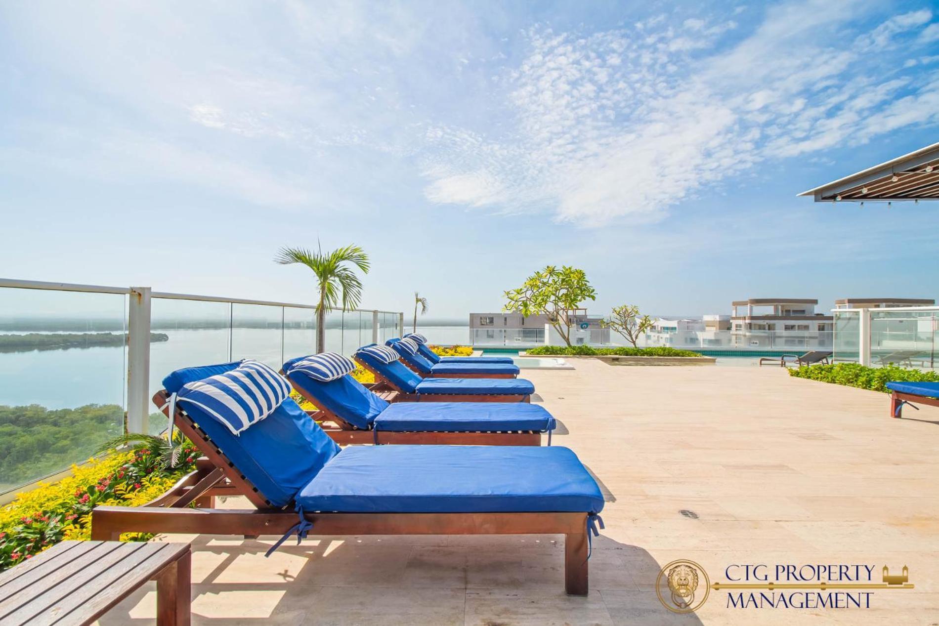 Martinique Cartagena - Apartamentos A Corta Caminata De Playa Azul Екстериор снимка