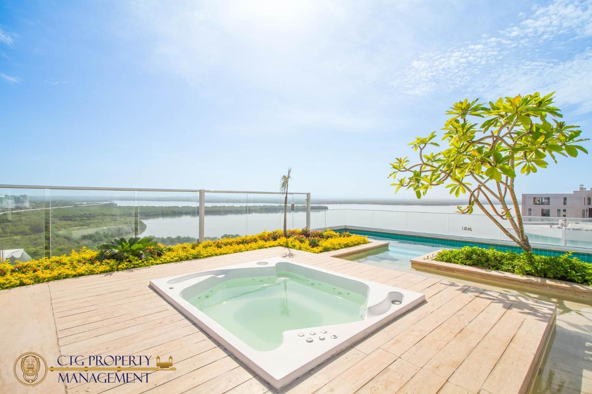 Martinique Cartagena - Apartamentos A Corta Caminata De Playa Azul Екстериор снимка